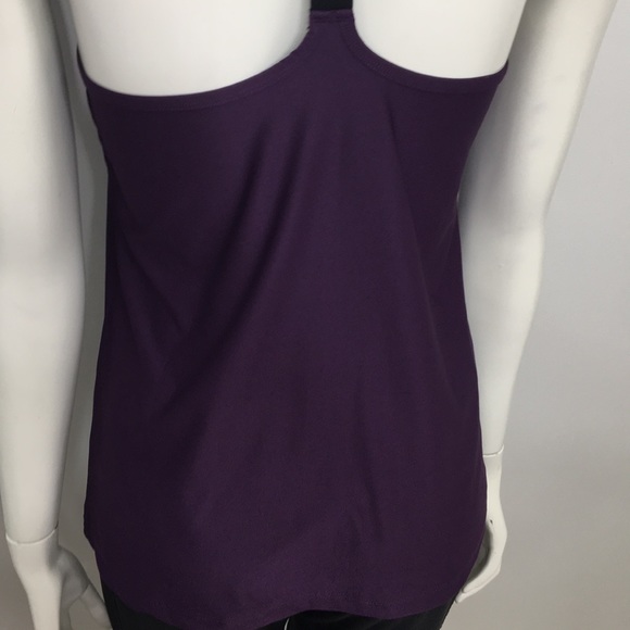 Reaction Kenneth Cole Purple Tank Top Size Small - Picture 8 of 10